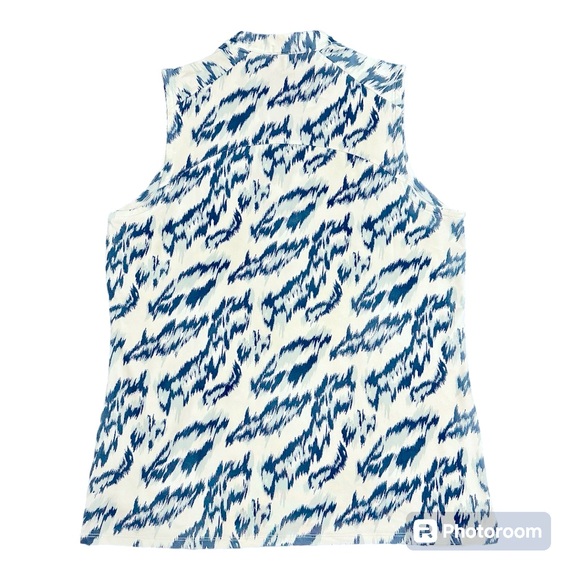 Women’s Puma Sleeveless Animal Print Golf Polo Size M - Picture 2 of 6
